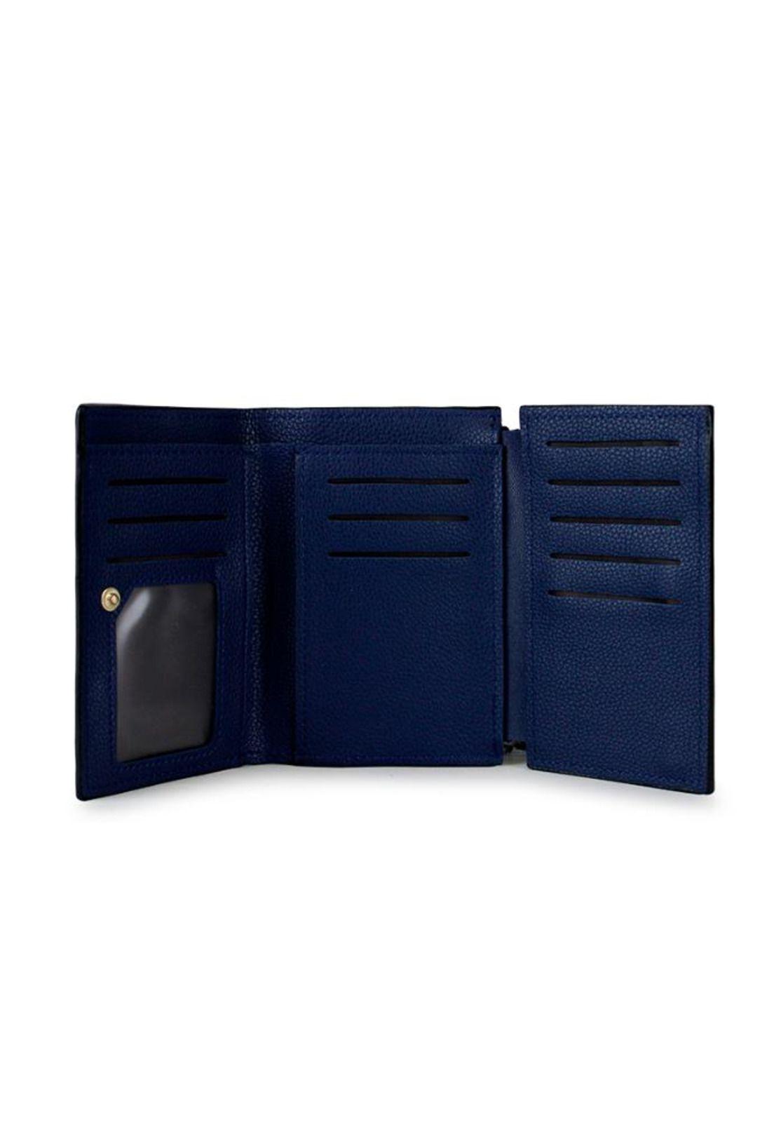 Billetera mujer Adara azul Carven-2