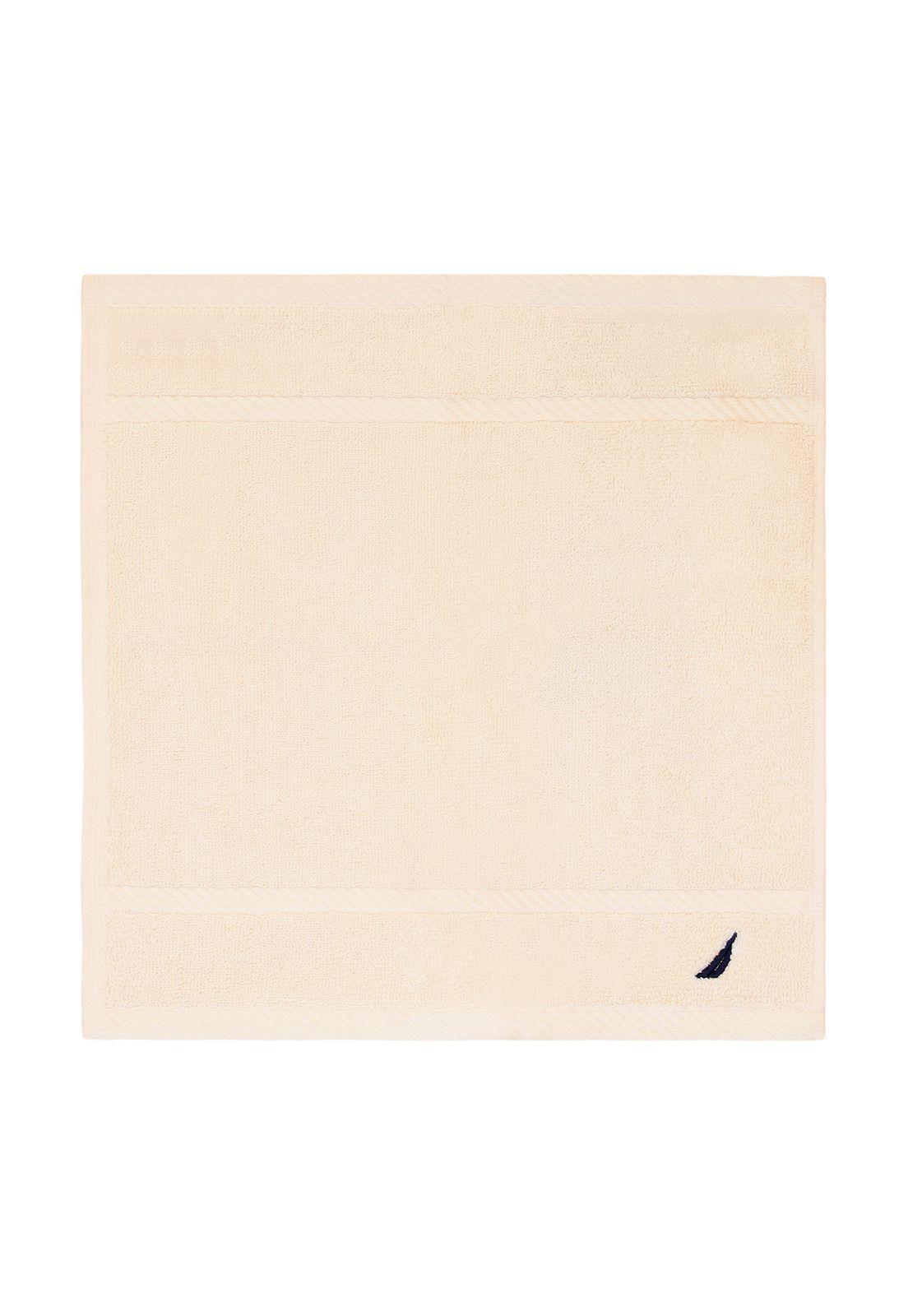 Toalla de cara SIGNATURE Nautica 100% algodón 33x33cm premium beige-4
