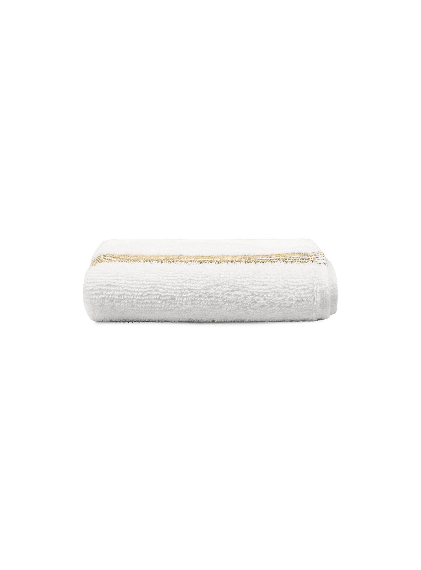 Toalla de cara MAV Nautica 100% algodón suave 30x50cm blanca-verde-2