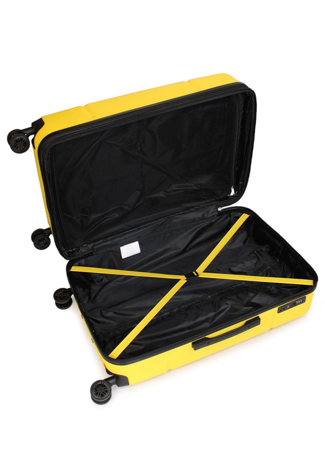 Pack 2 maletas S+L Amsterdam de 10 y 23kg amarillas Nautica-1