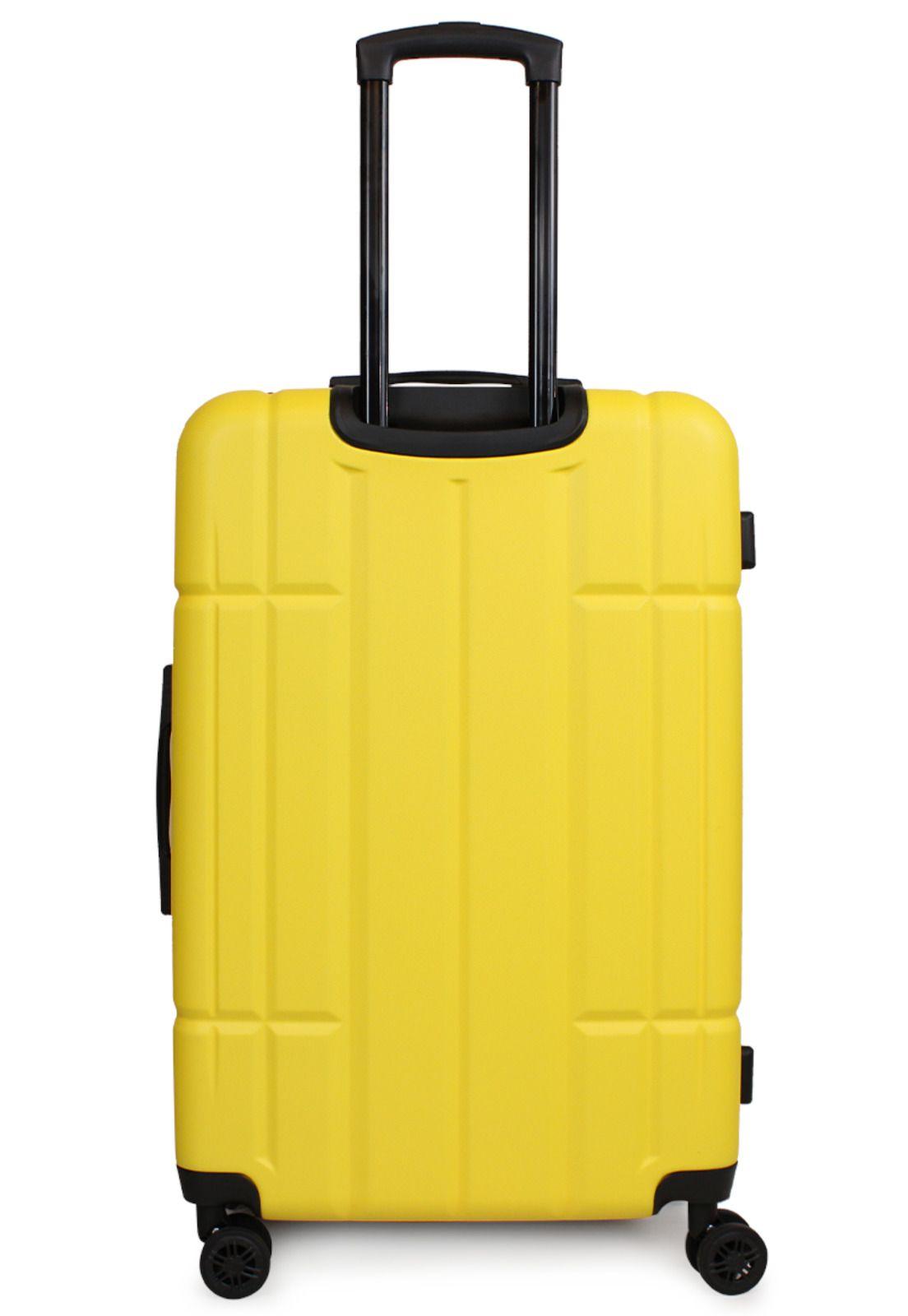 Pack 2 maletas S+L Amsterdam de 10 y 23kg amarillas Nautica-6