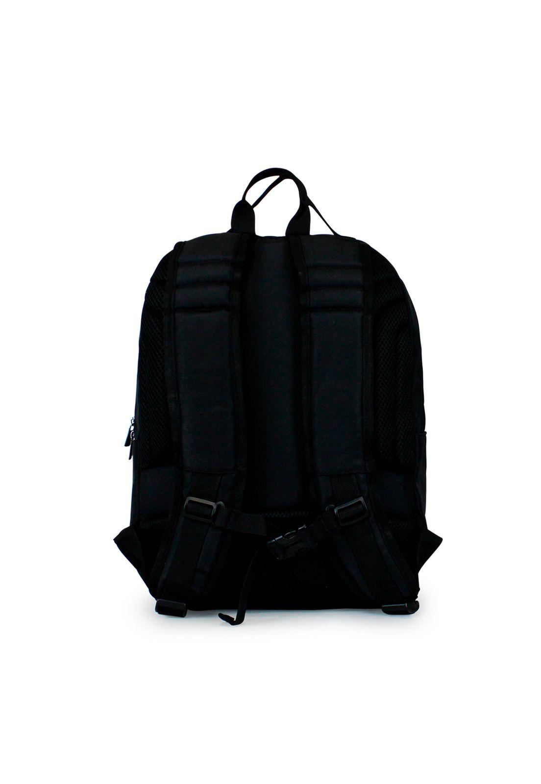 Mochila Pólux negra Nautica + Candado-2
