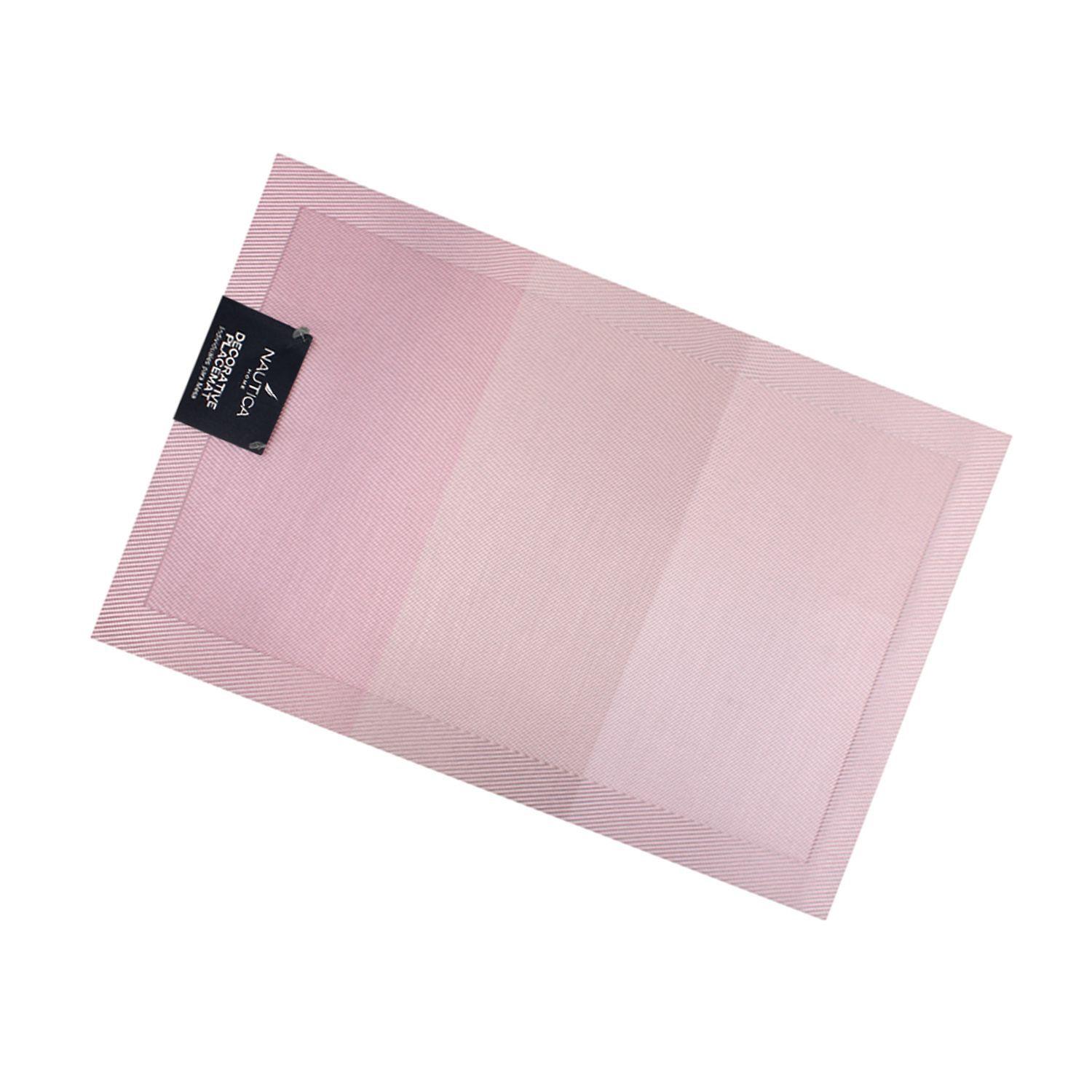 Pack 2 Individuales de mesa Nautica Home 45x30cm degrade rosa-2