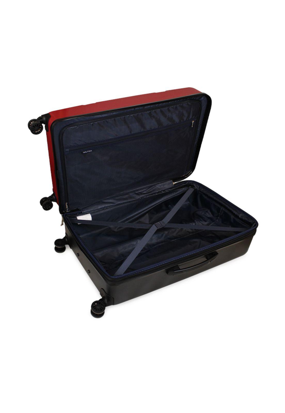 Set 3 Maletas Bora S+M+L roja + Organizador negro Nautica-3