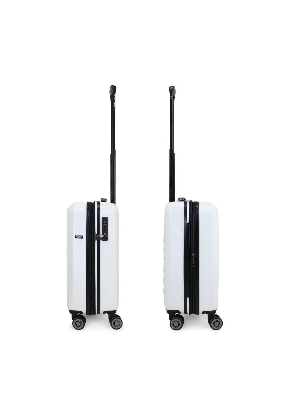 Pack 2 Maletas Donna Karan Luxe S 10kg + L 23kg blanco DKNY-2