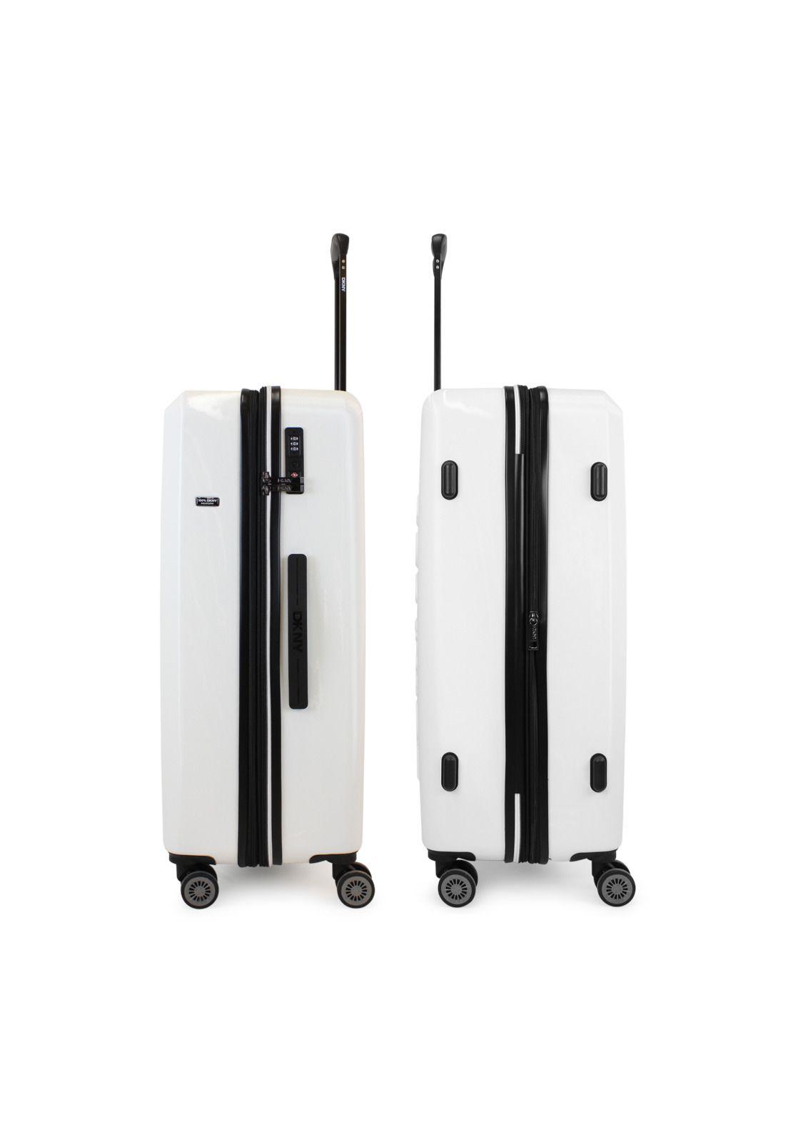 Pack 2 Maletas Donna Karan Luxe S 10kg + L 23kg blanco DKNY-5