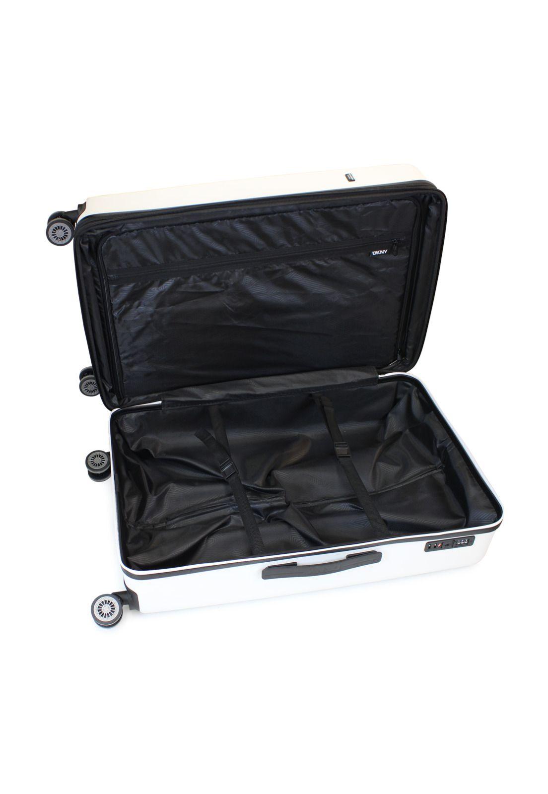 Pack 2 Maletas Donna Karan Luxe S 10kg + L 23kg blanco DKNY-6
