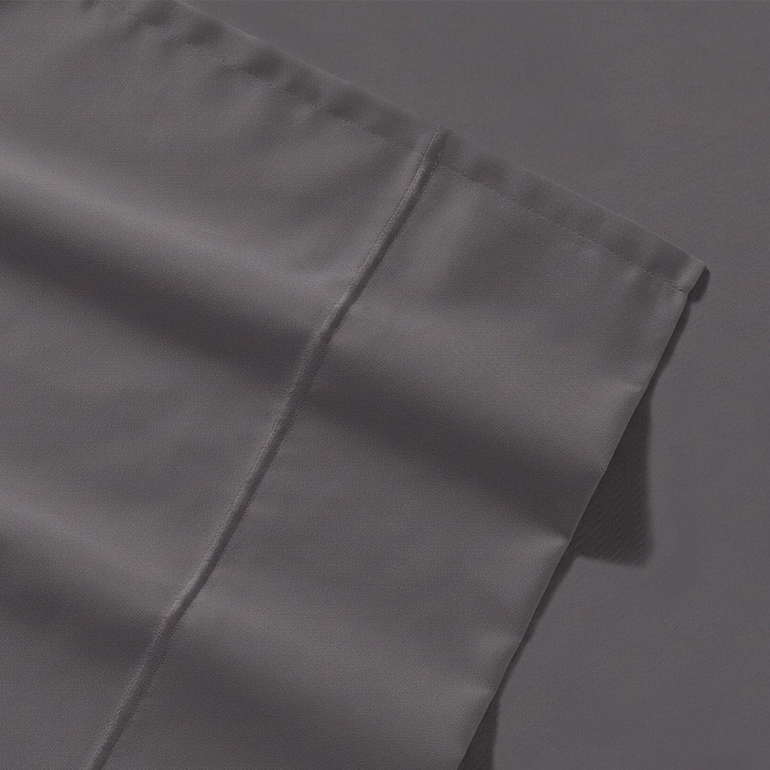 Juego de sábanas Nautica 4 piezas microfibra king plomo-2