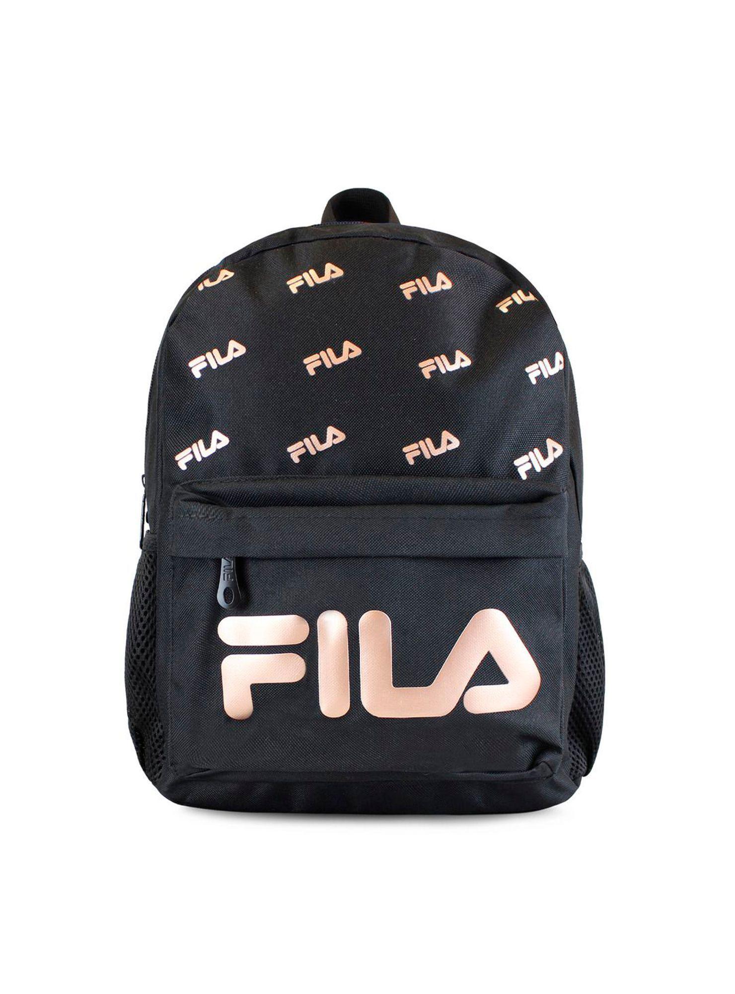 Pack Maleta cabina S Lola 10kg + Mochila Urbanix Fila 10lts negro-rose gold-5