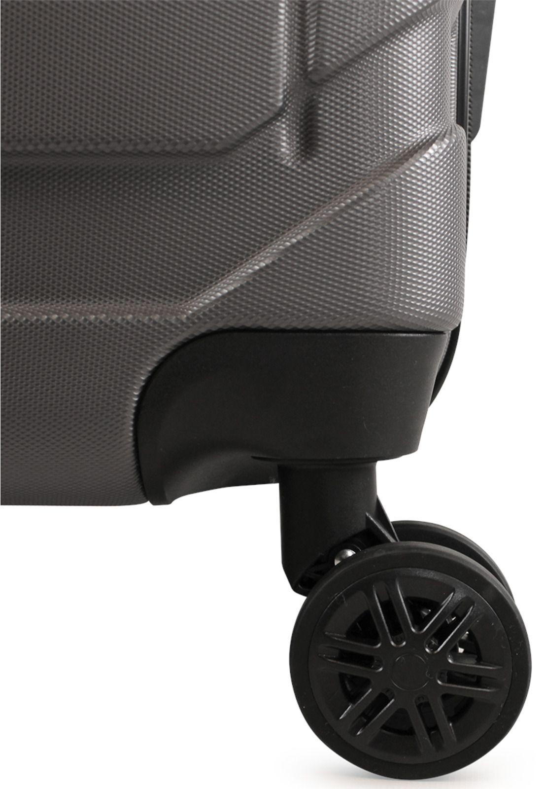 Maleta mediana Soho M 20kg gris Nautica-3