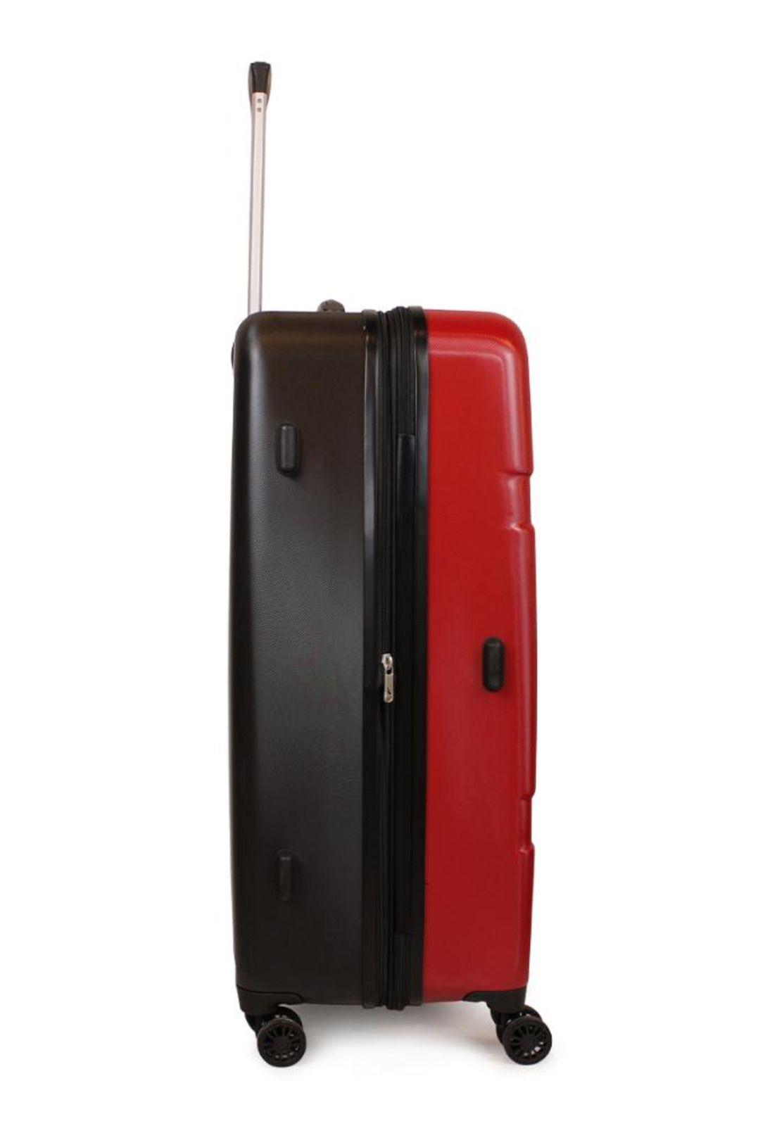 Maleta Bora L 23 kg roja-negra Nautica-7
