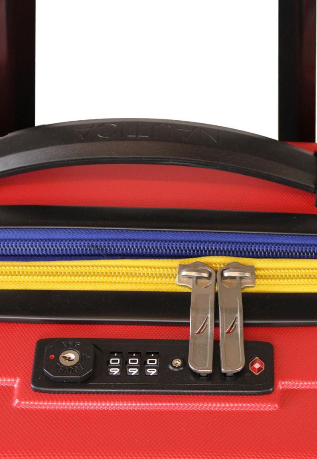 Maleta Mediana Vesper 20kg roja Nautica-4