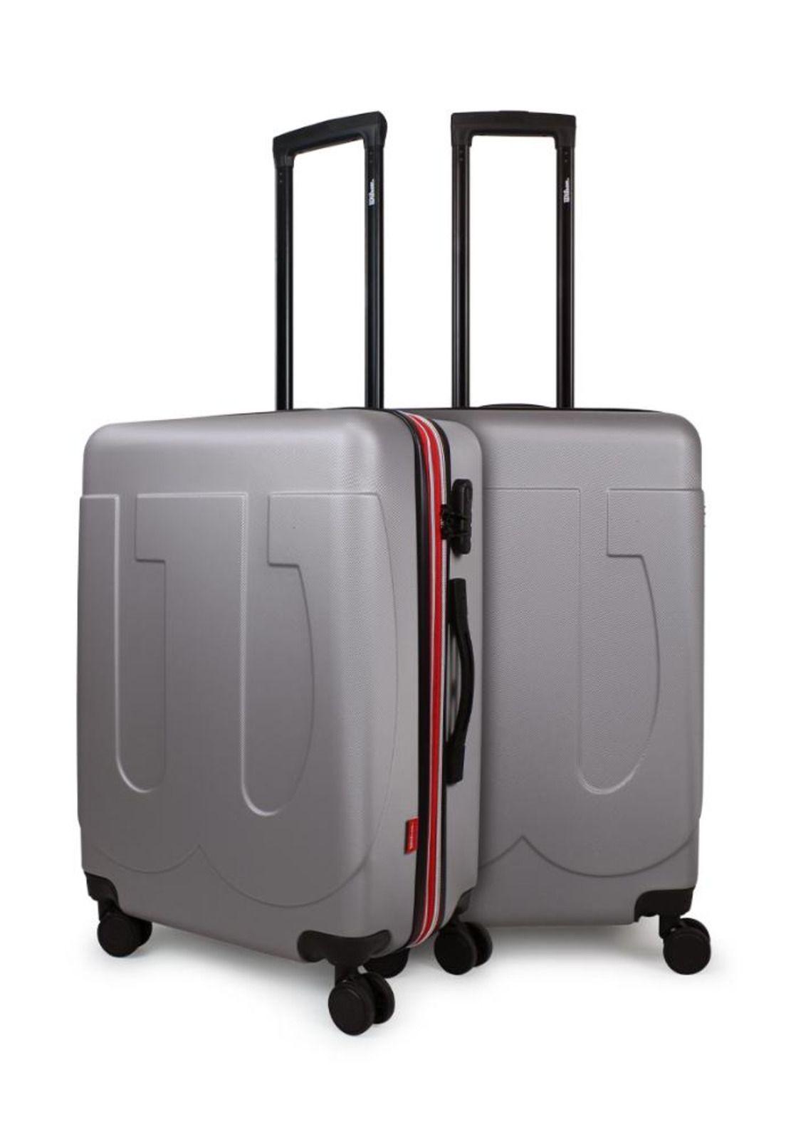 Pack 2 maletas medianas West Coast 20kg M+M gris Wilson-0