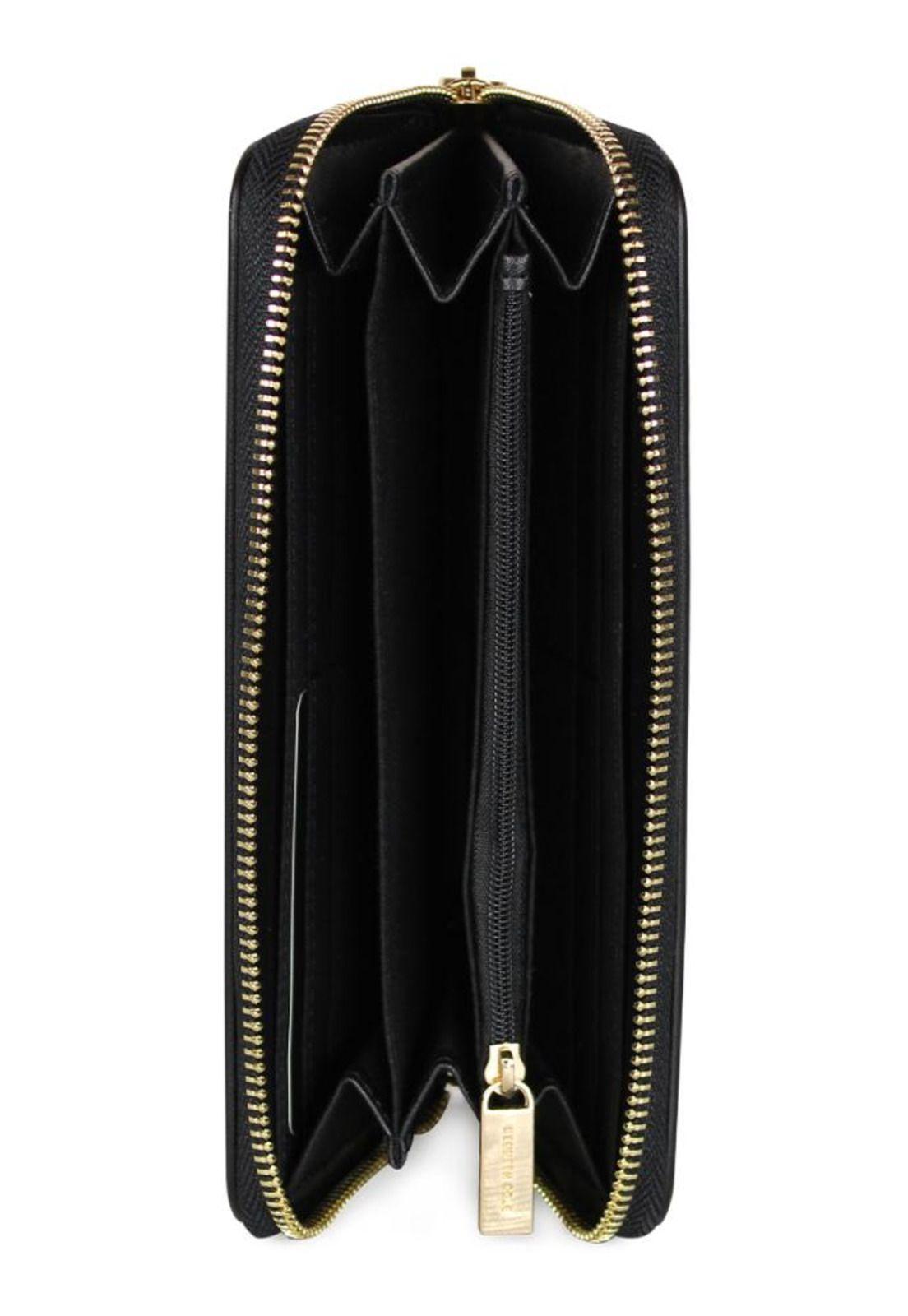 Billetera mujer Goldy negra Kenneth Cole-3