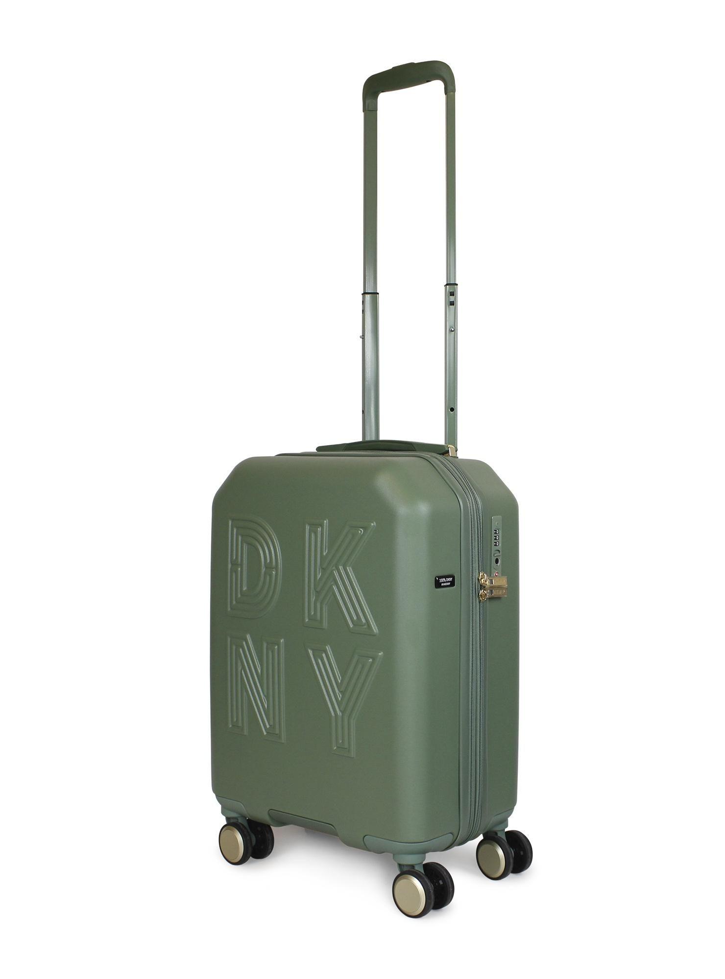 Maleta cabina S Lucerna Donna Karan Verde-1