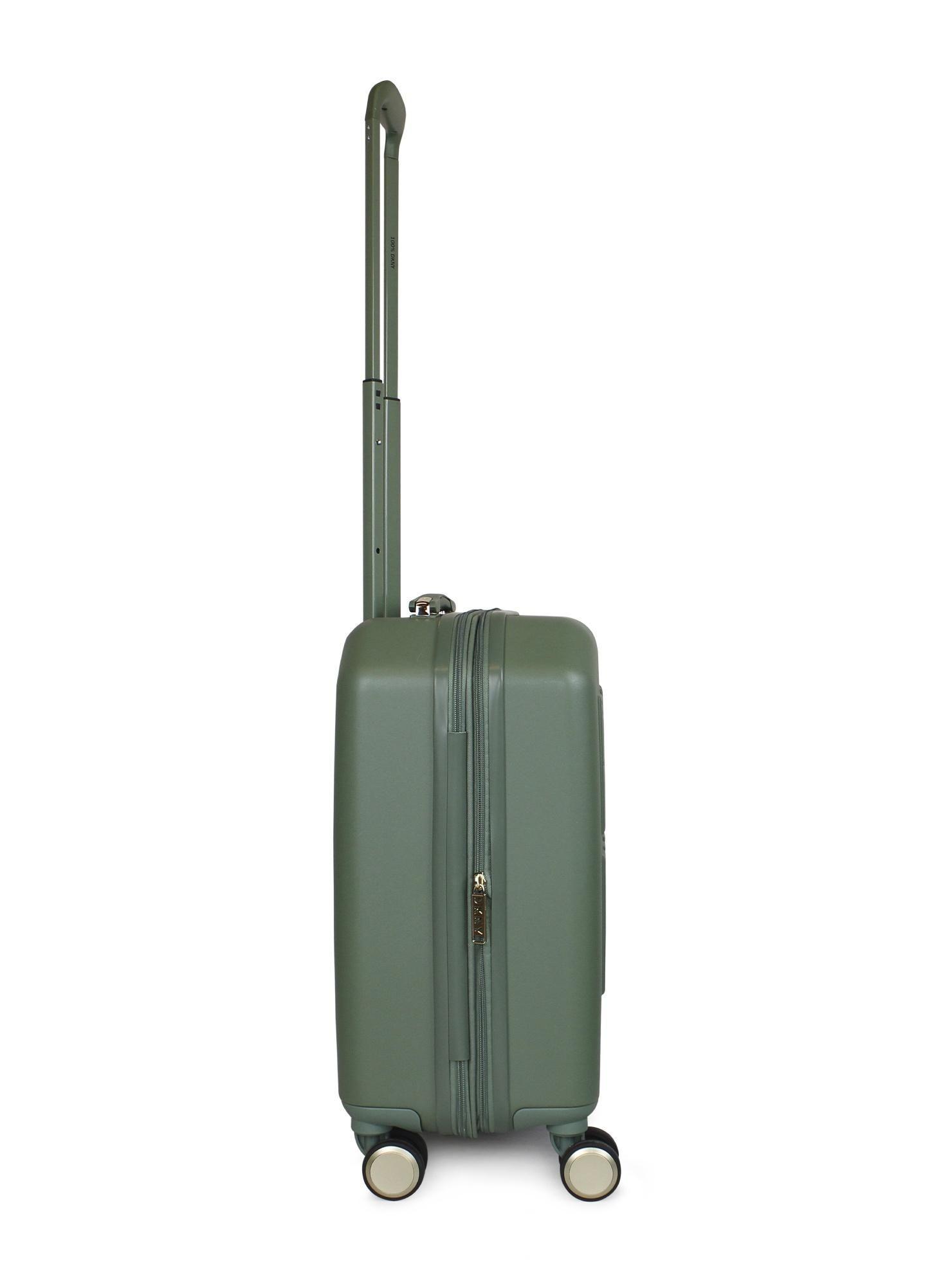 Maleta cabina S Lucerna Donna Karan Verde-3