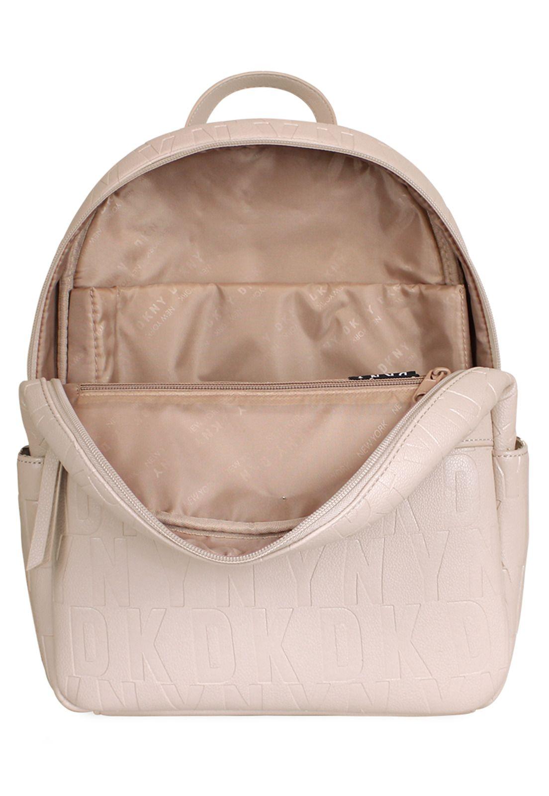 PACK DKNY Bolso + Mochila IMPRESSIONIST beige Donna Karan-4