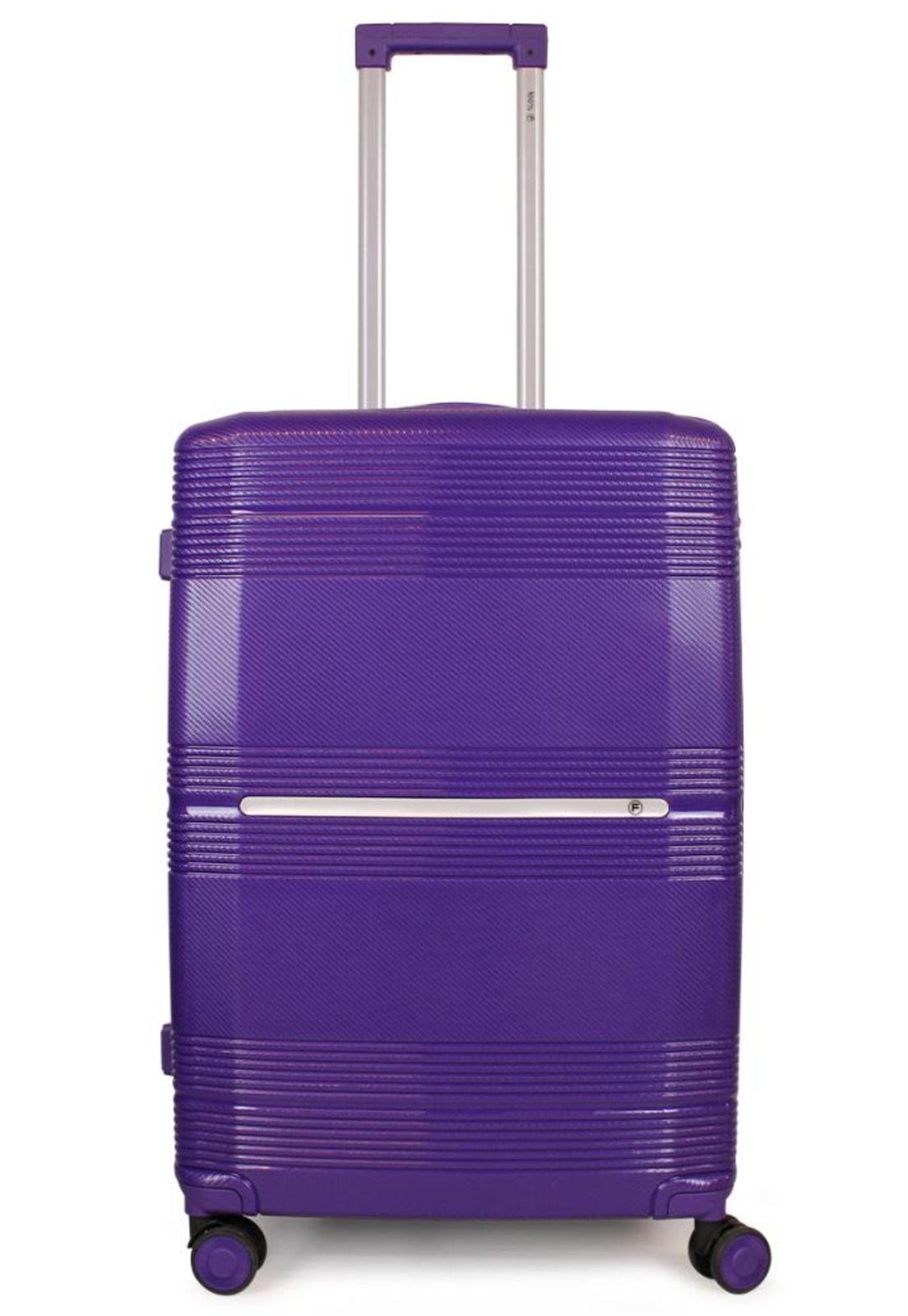 Pack 2 Maletas M+L púrpura CHIC F la Maleta de Chile-5