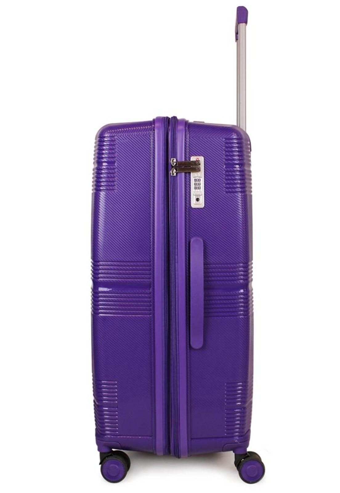 Pack 2 Maletas M+L púrpura CHIC F la Maleta de Chile-7