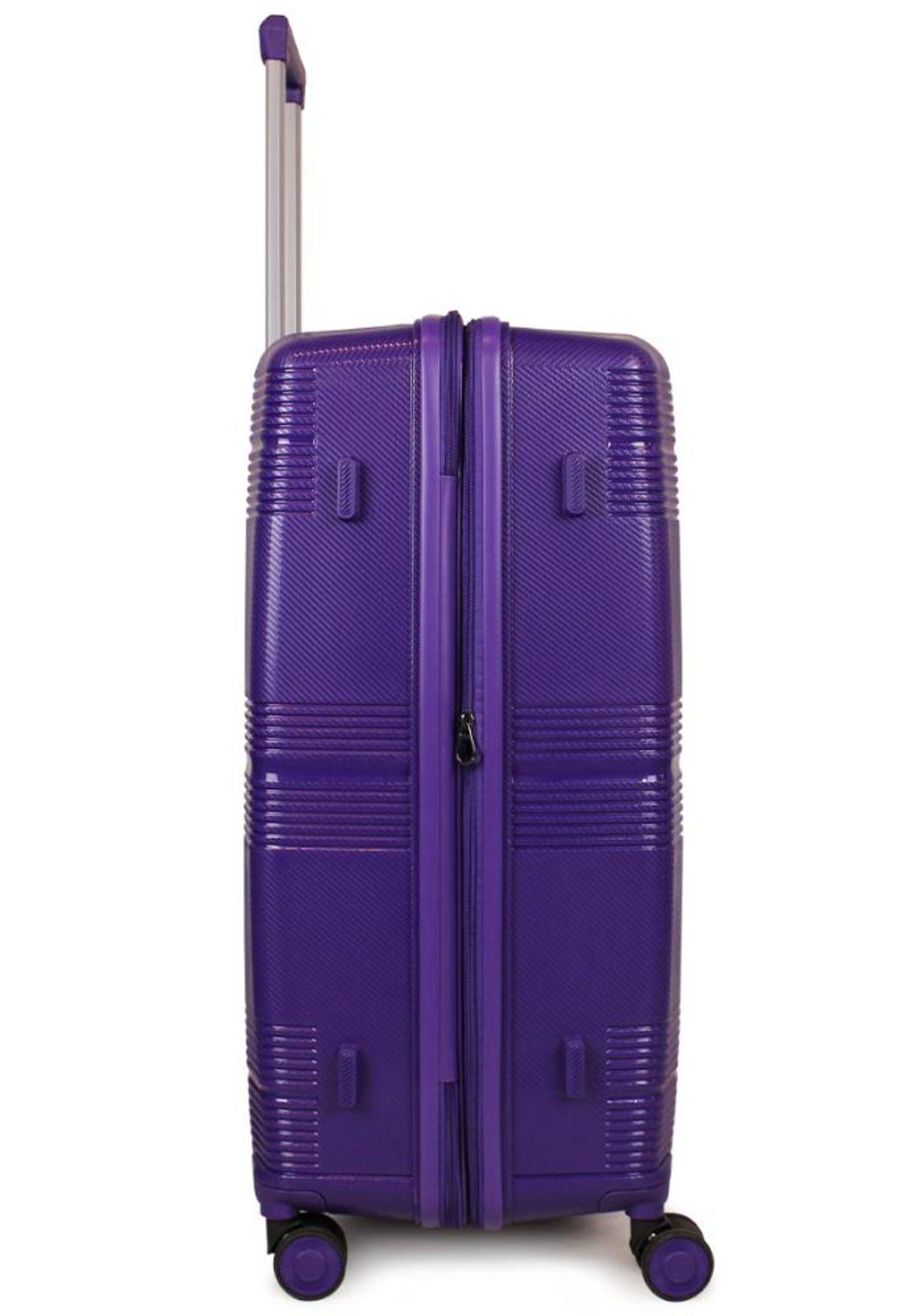 Pack 2 Maletas M+L púrpura CHIC F la Maleta de Chile-8