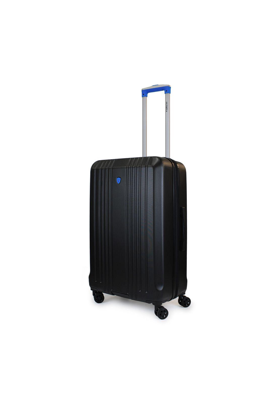 Set de 3 maletas S+M+L Olympia negro-azul-4