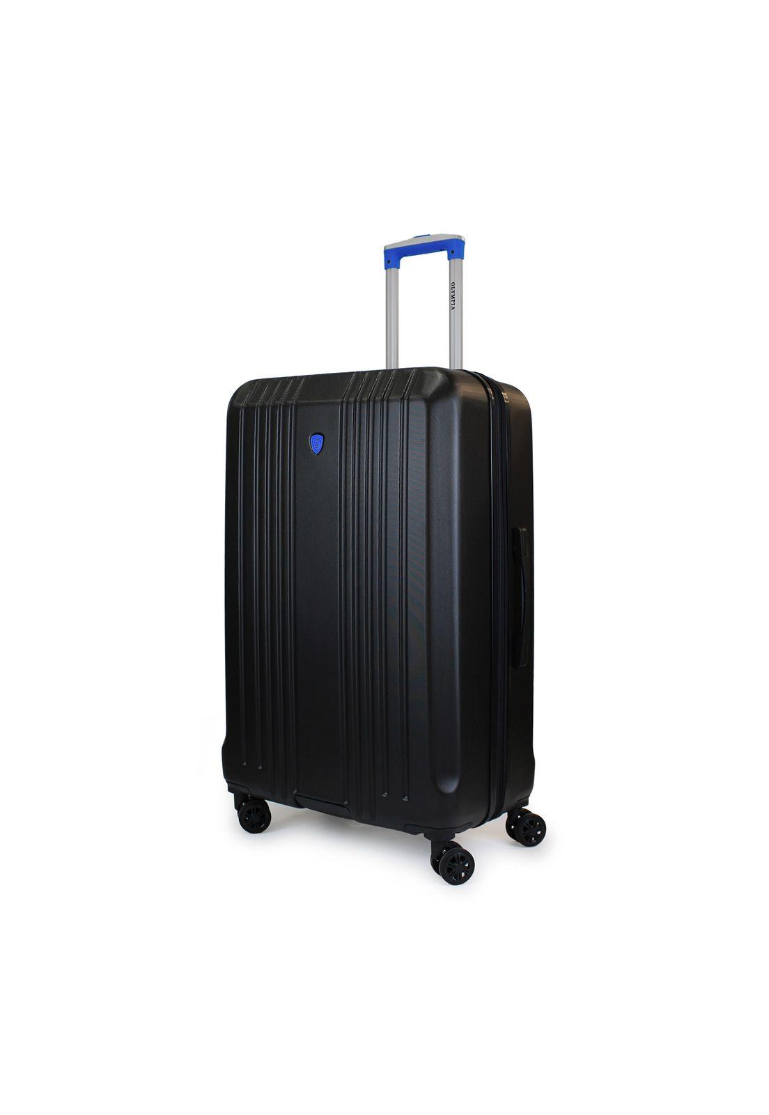 Set de 3 maletas S+M+L Olympia negro-azul-5