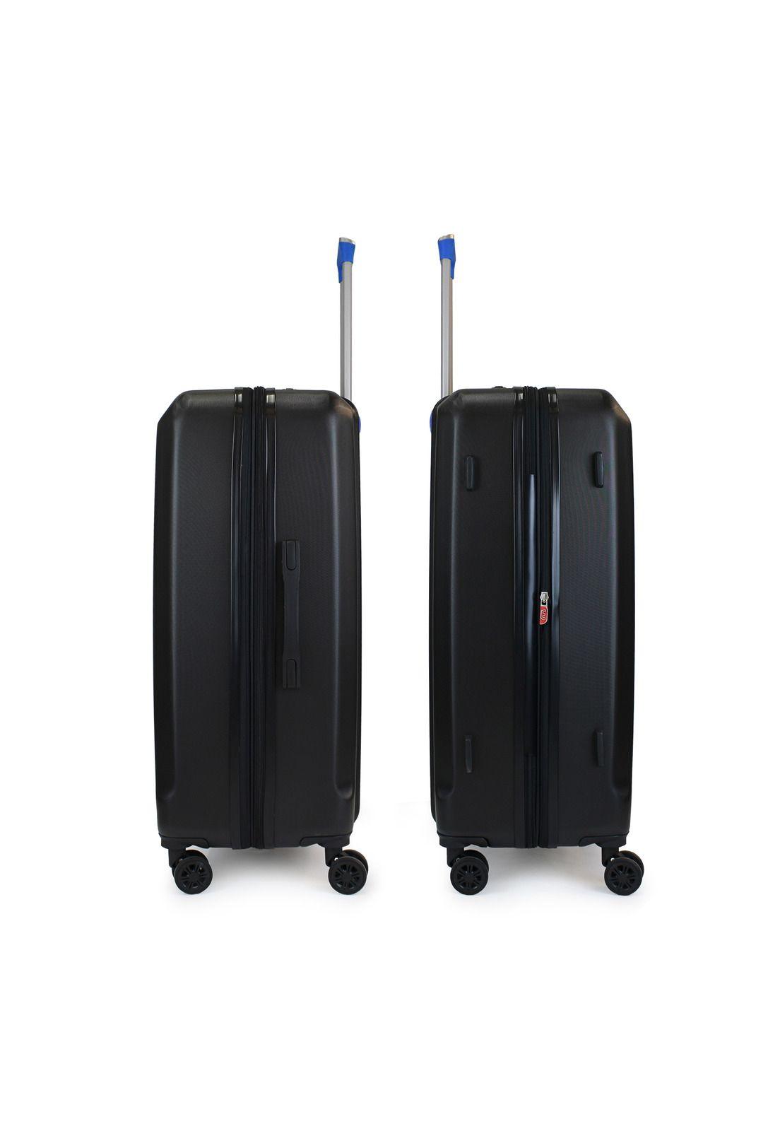 Set de 3 maletas S+M+L Olympia negro-azul-6