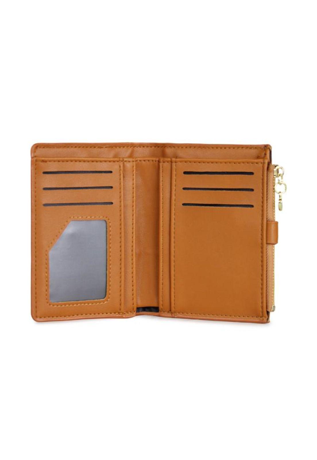 Billetera de mujer Lia café Carven-2