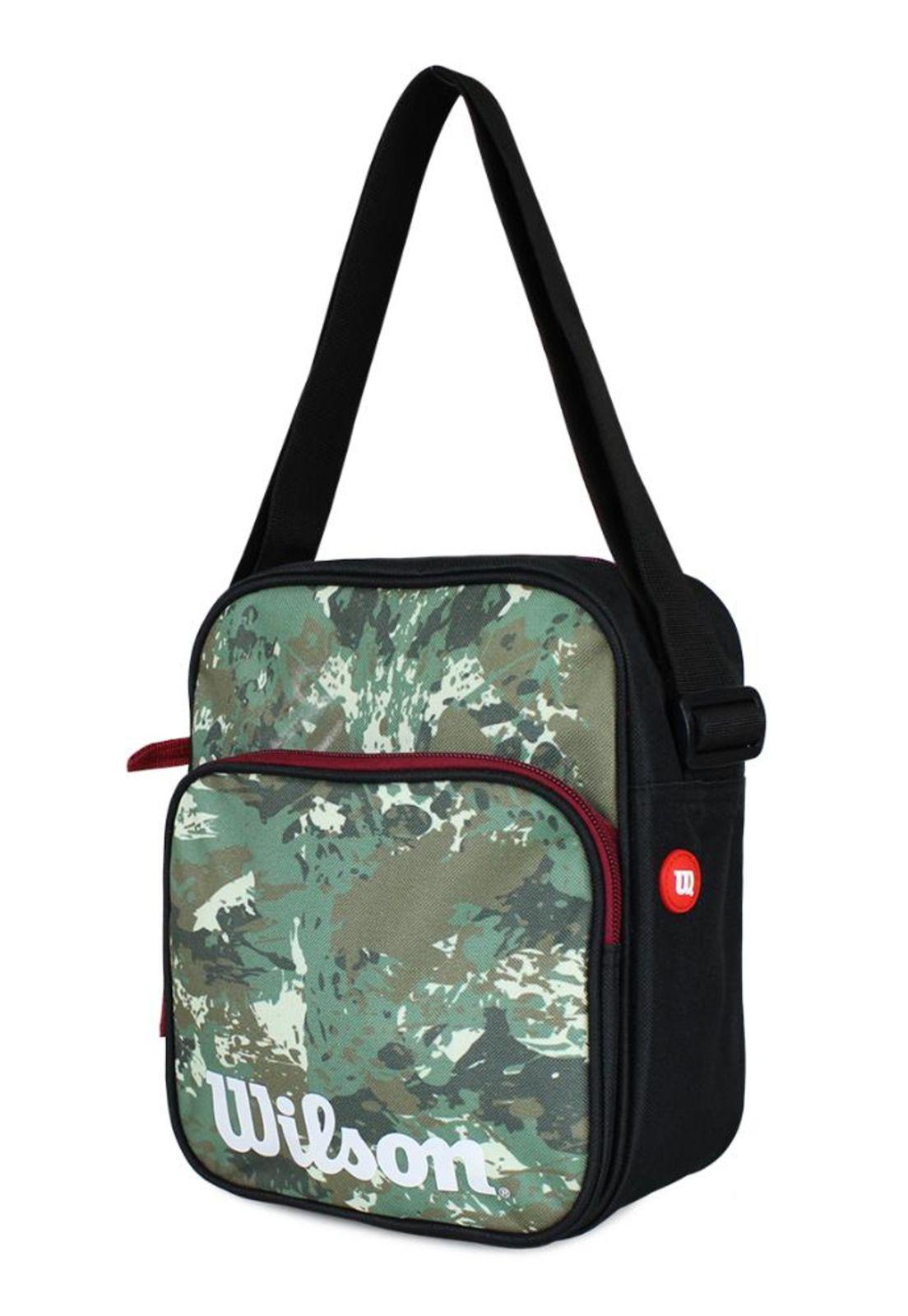 Bandolera Jarbinks militar negro-verde Wilson-4