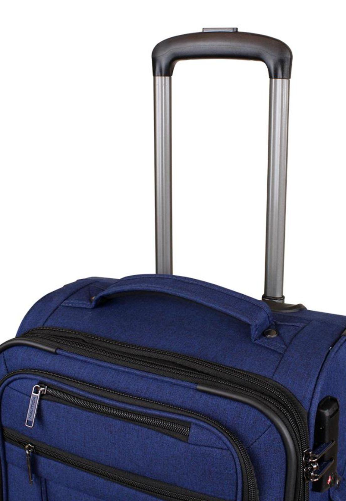 Maleta de tela Fram mediana 20 Kg azul Nautica-4