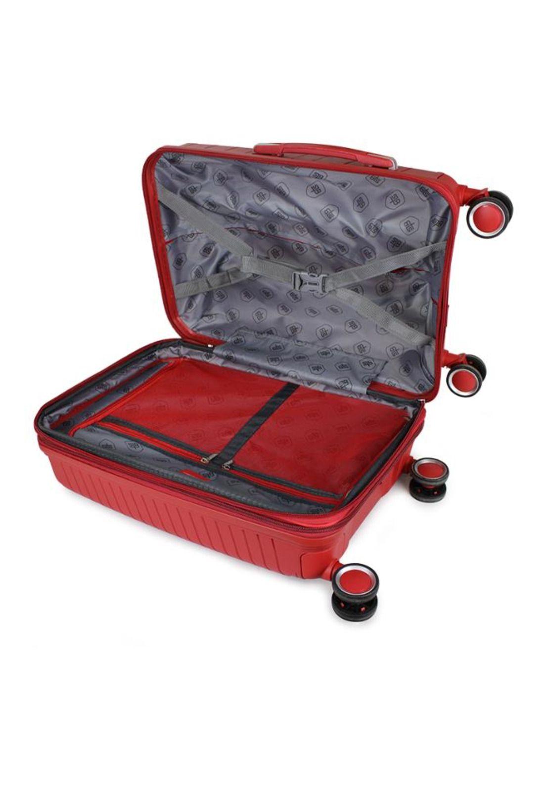 Maleta Mediana Storm 20kg roja Swiss bag-1
