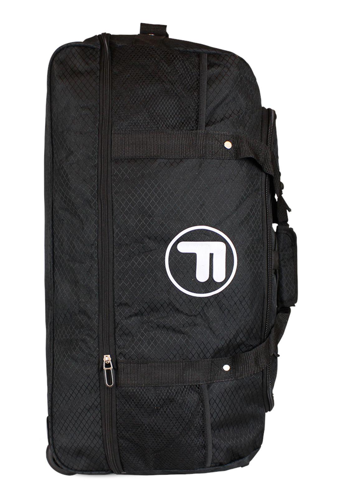 Bolso L Kong negro enrollable con ruedas 80 ltrs F la Maleta de Chile-2
