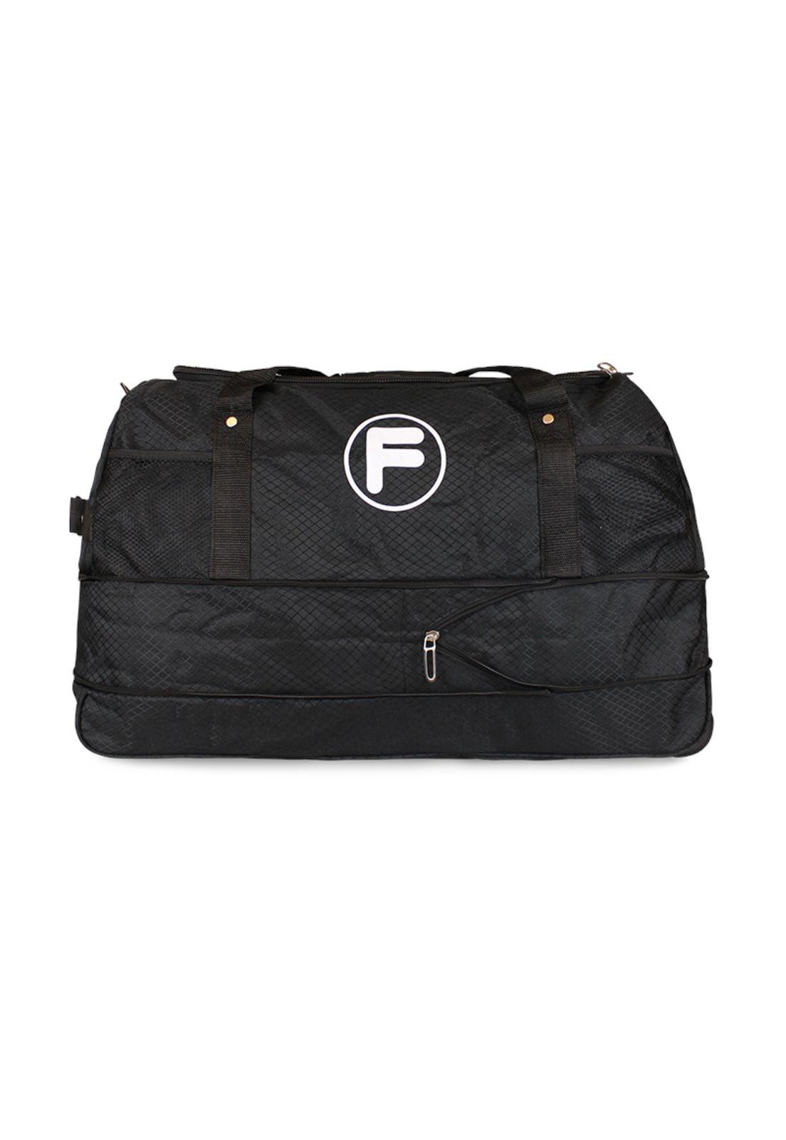 Bolso L Kong negro enrollable con ruedas 80 ltrs F la Maleta de Chile-6