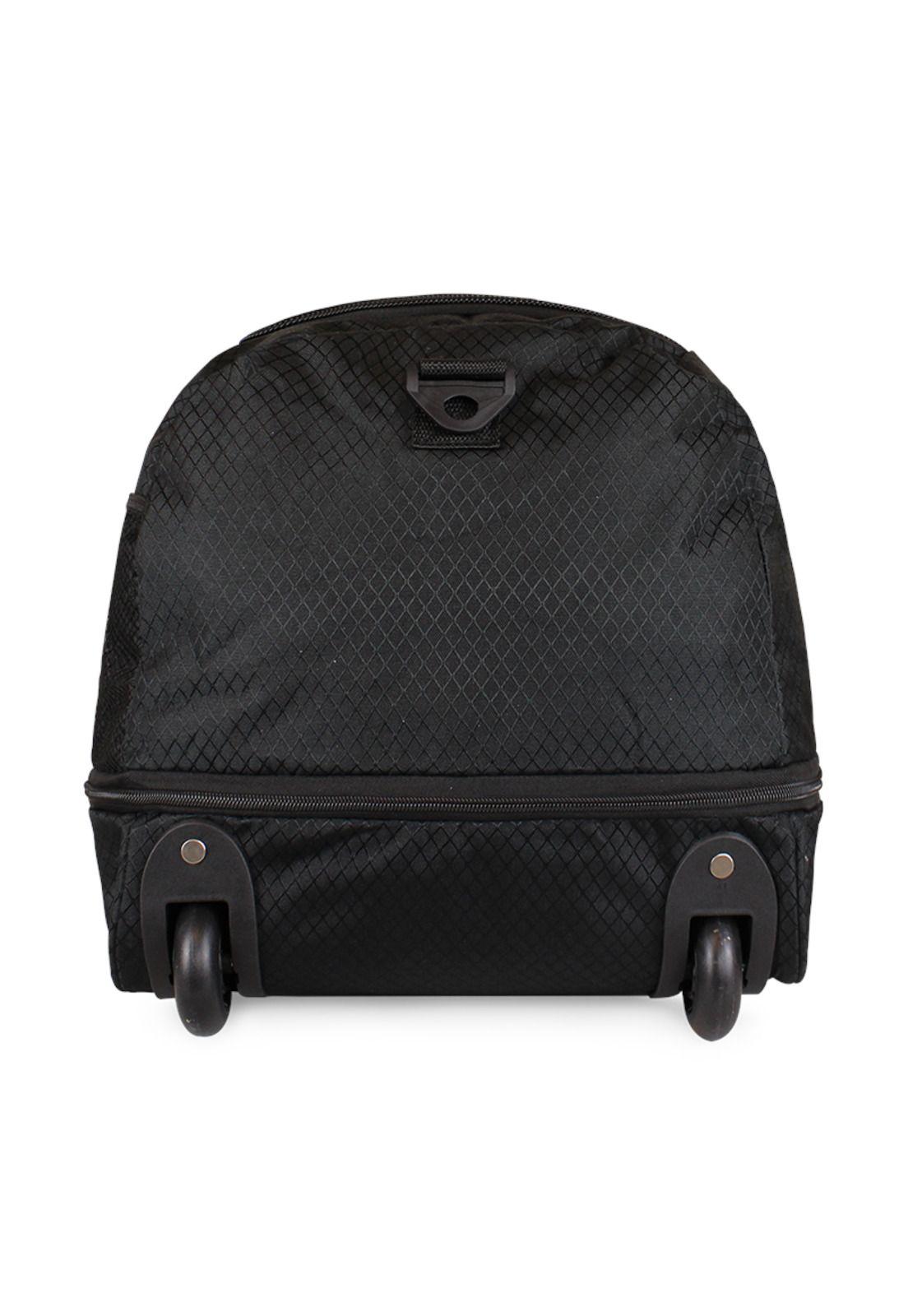 Bolso L Kong negro enrollable con ruedas 80 ltrs F la Maleta de Chile-9