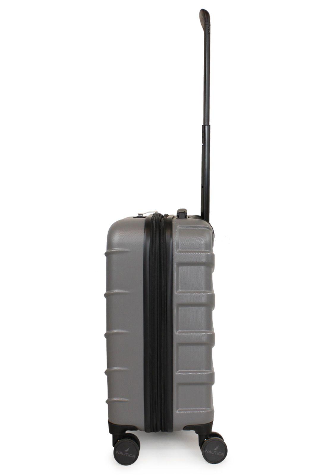 Maleta cabina Mónaco gris S 10kg Nautica-5