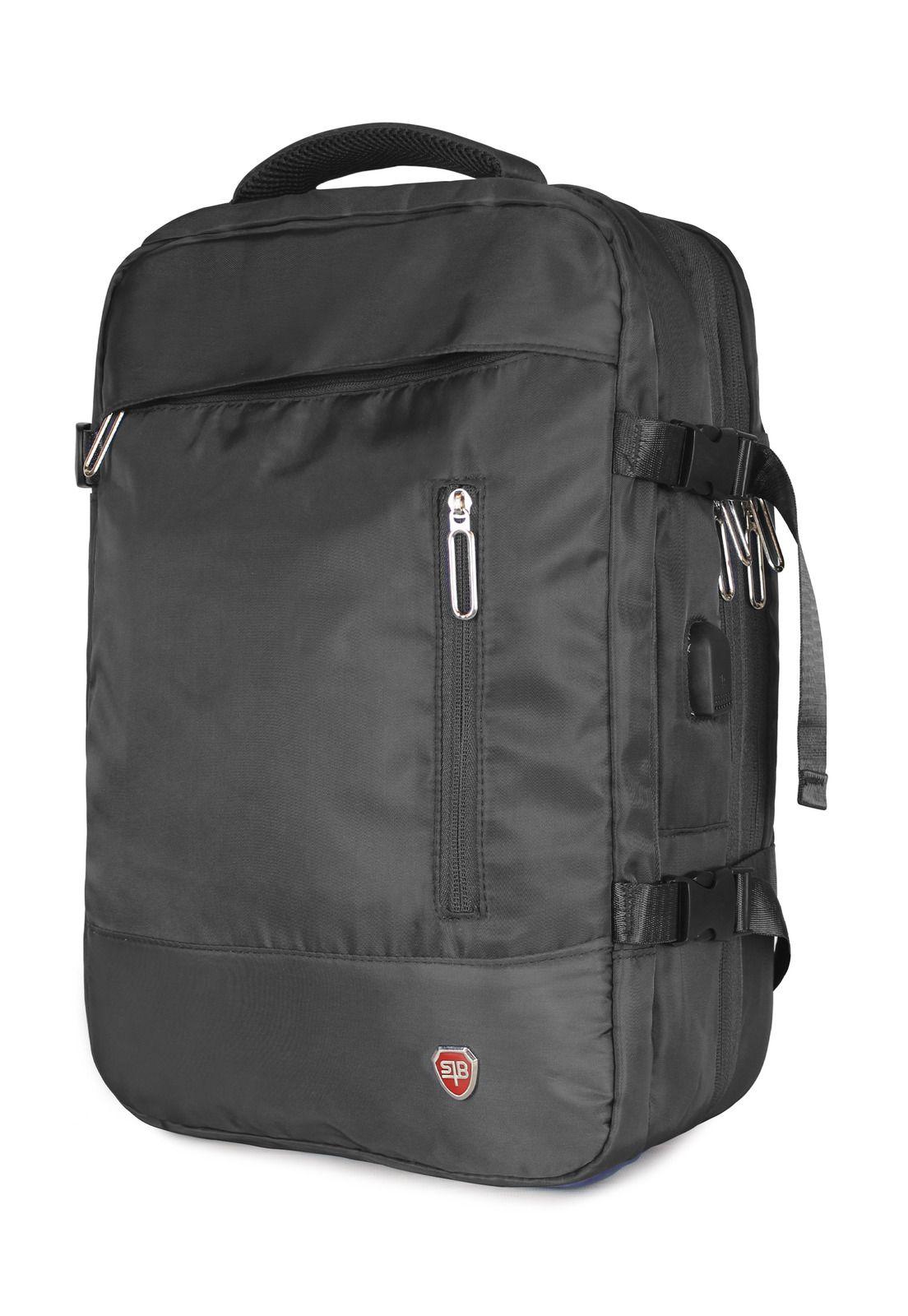 Pack Maleta grande 23kg + Mochila Viral de viaje con usb Swiss  Bag-3