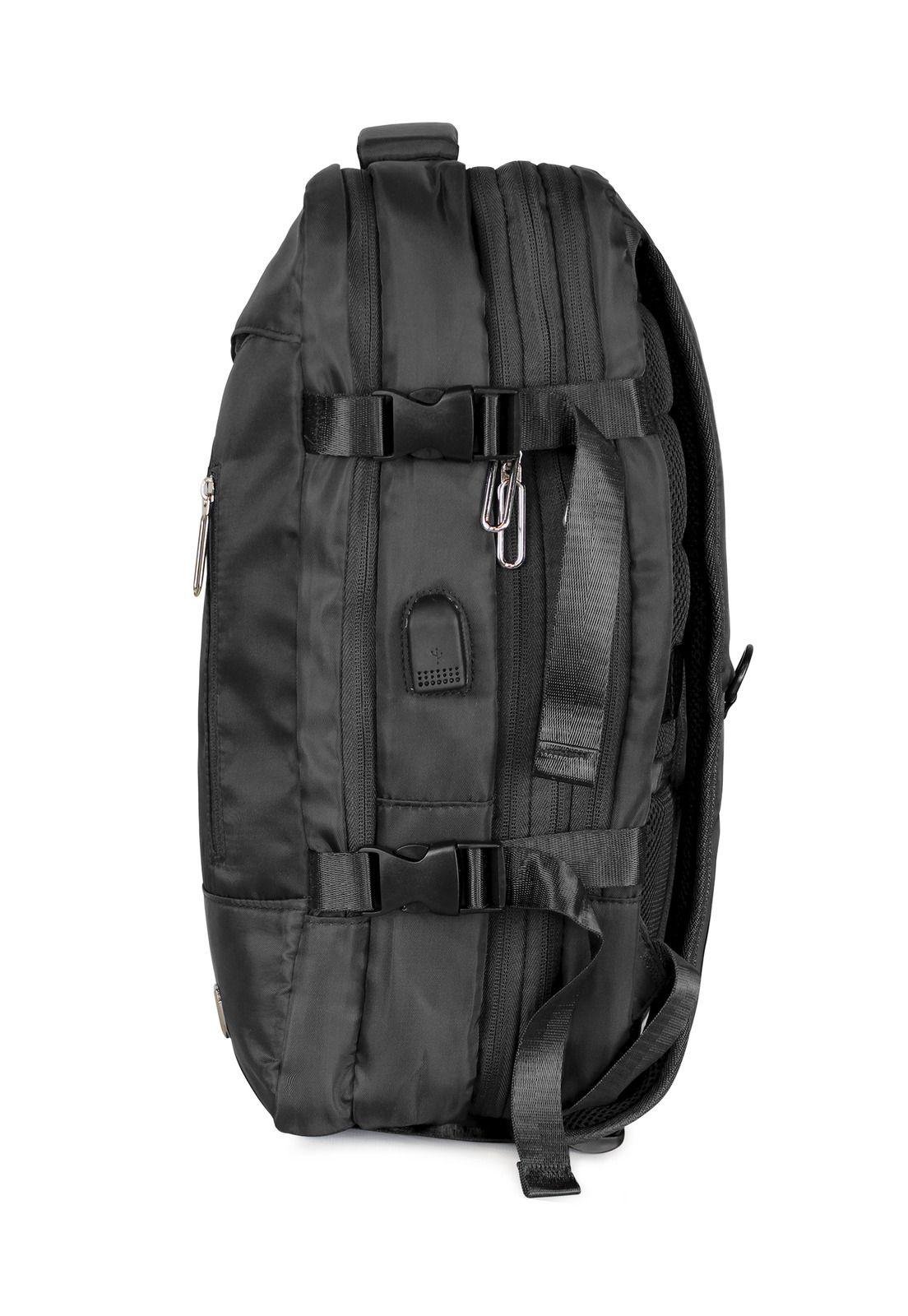 Pack Maleta grande 23kg + Mochila Viral de viaje con usb Swiss  Bag-4