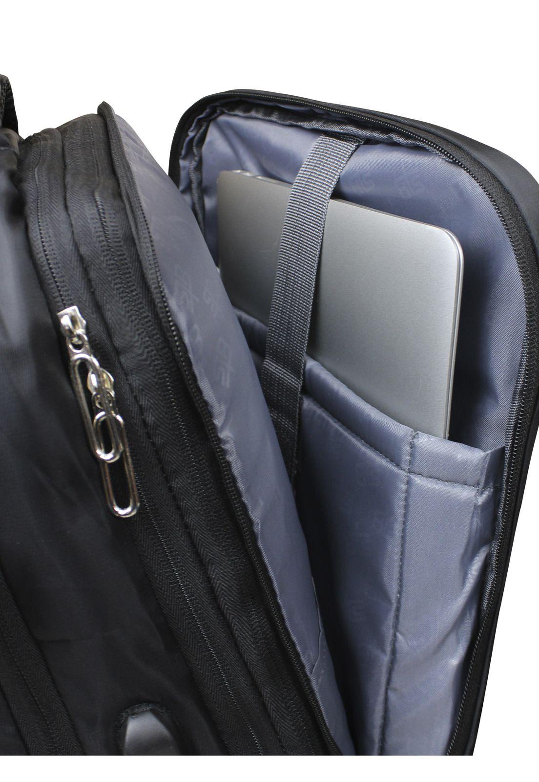 Pack Maleta grande 23kg + Mochila Viral de viaje con usb Swiss  Bag-6