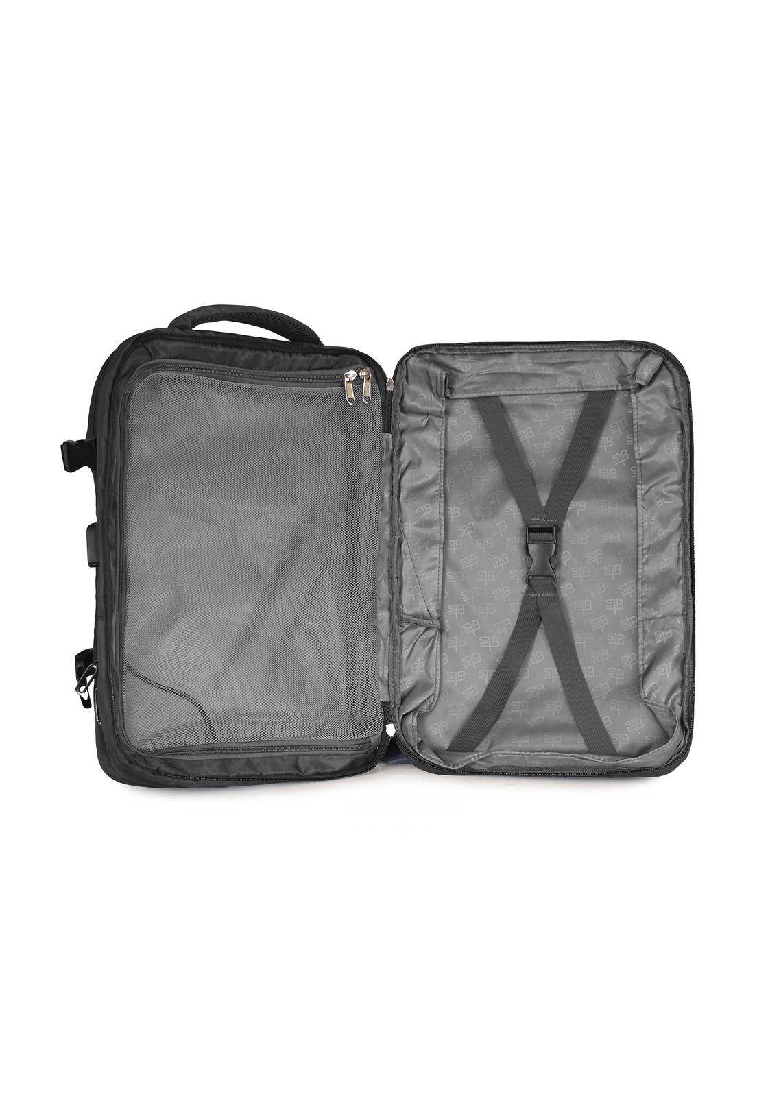 Pack Maleta grande 23kg + Mochila Viral de viaje con usb Swiss  Bag-7