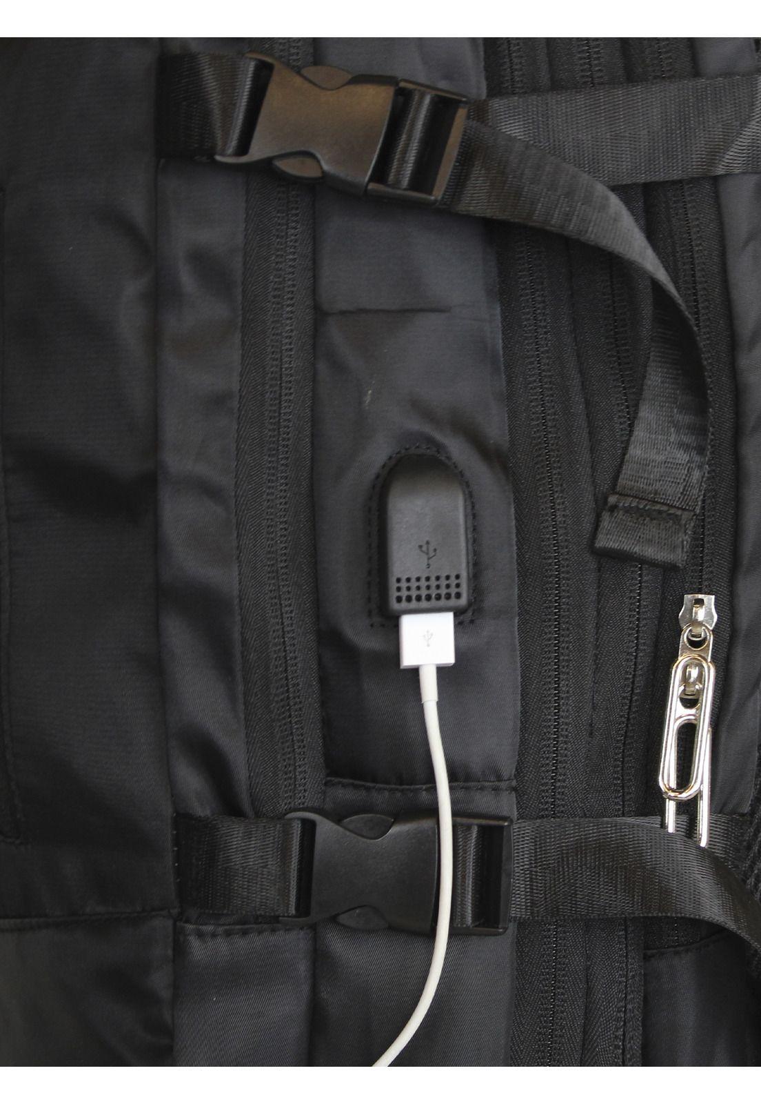 Pack Maleta grande 23kg + Mochila Viral de viaje con usb Swiss  Bag-8