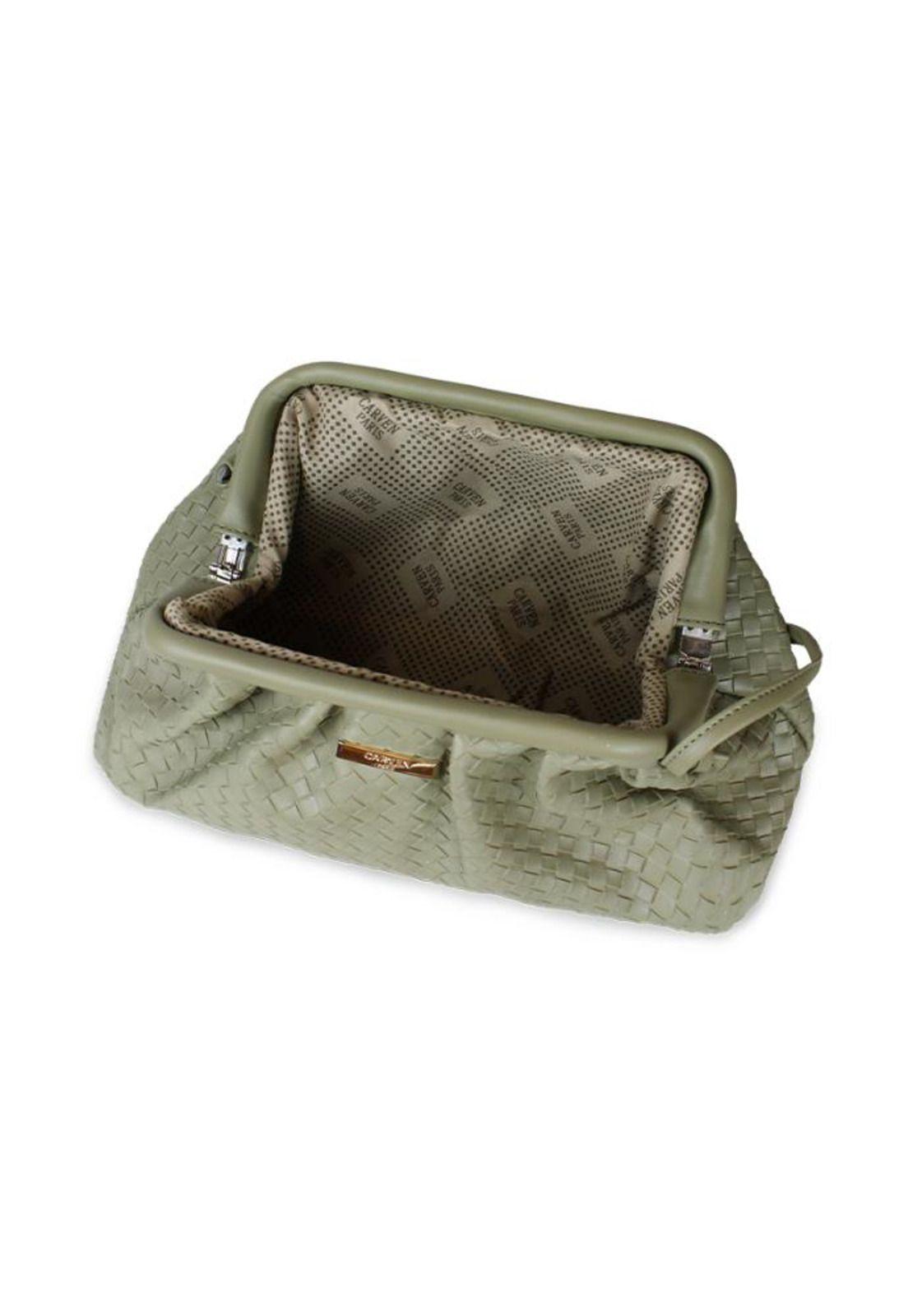 Cartera Freya verde Carven-2