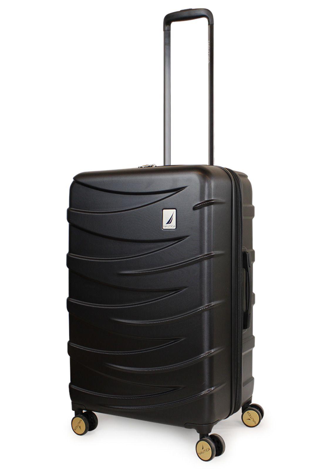Pack 2 maletas S+M Mónaco de 10 y 20kg negra Nautica-5