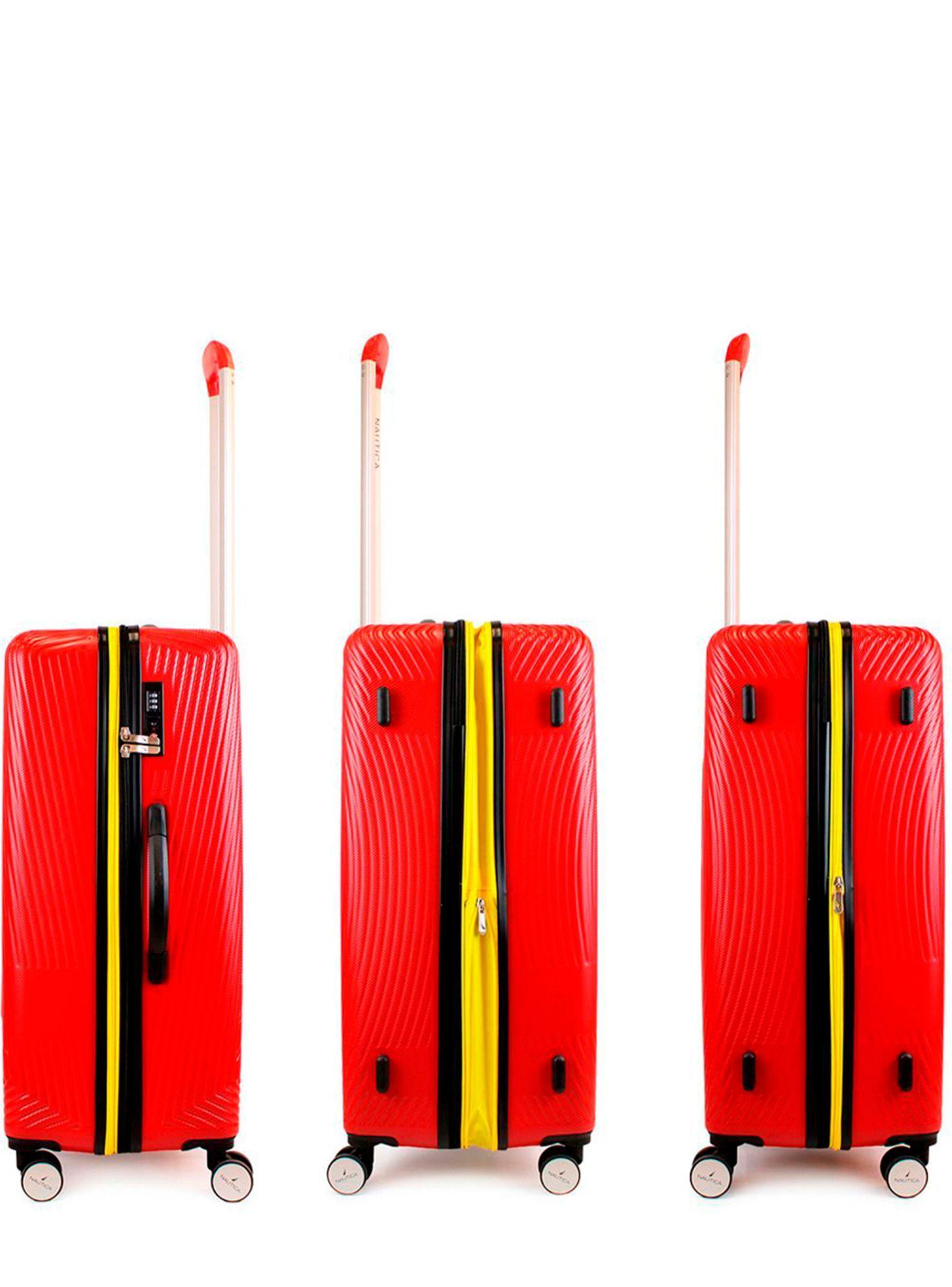 Maleta mediana Nautica M 20kg Bahamas roja-6