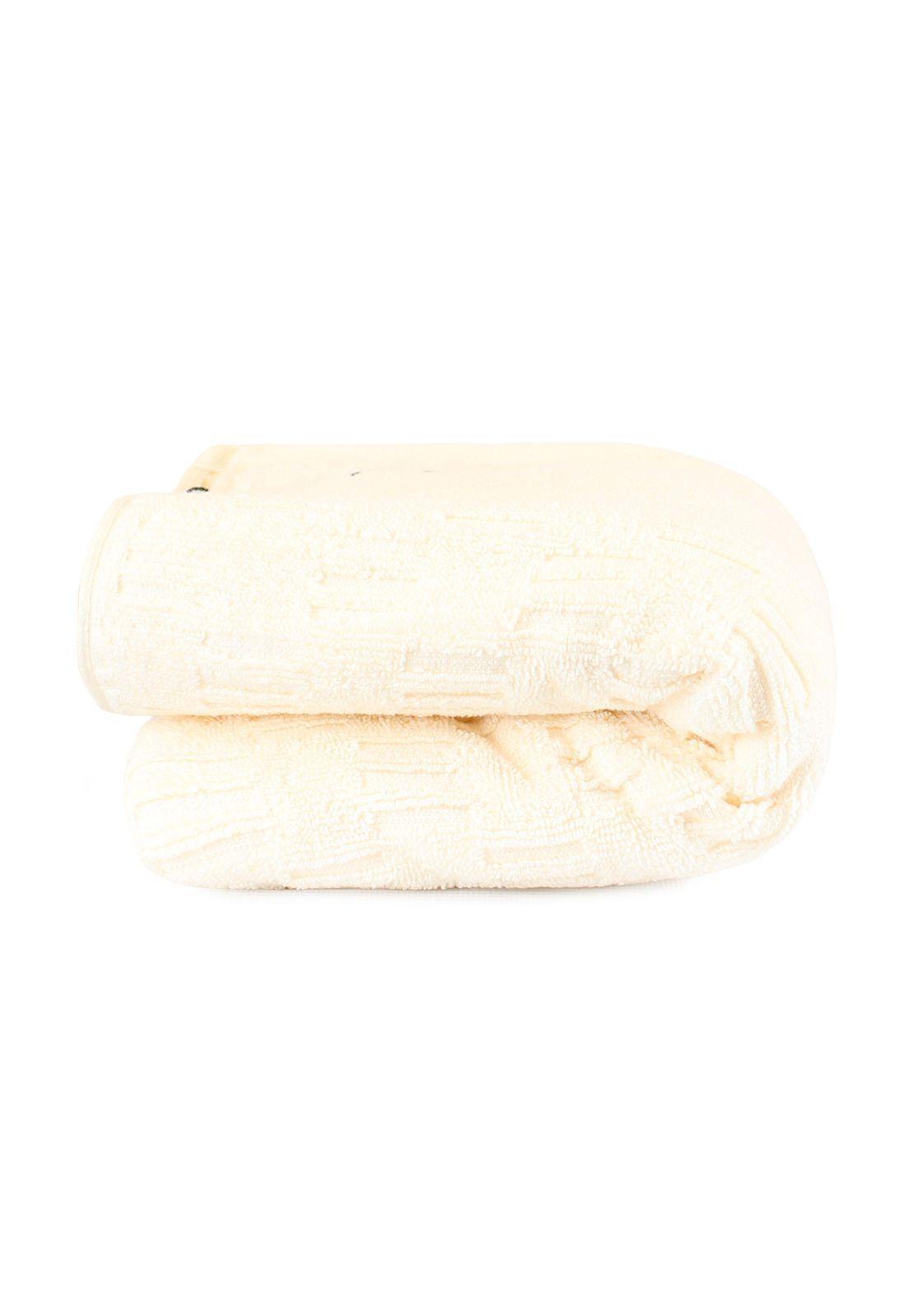 Toalla de Baño Cuerpo SAVOY Nautica Home 76x137cm 100% algodón ultra suave crema-3