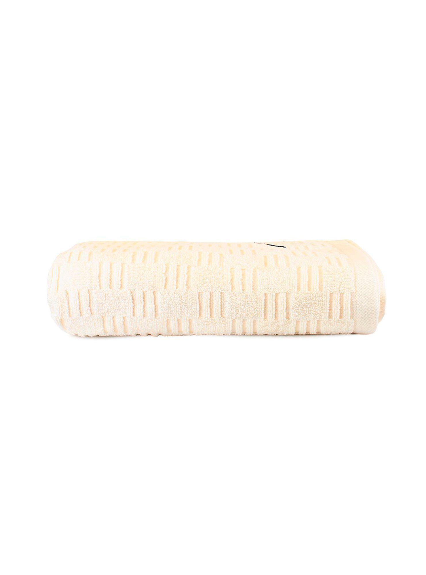 Toalla de Baño Cuerpo SAVOY Nautica Home 76x137cm 100% algodón ultra suave crema-4