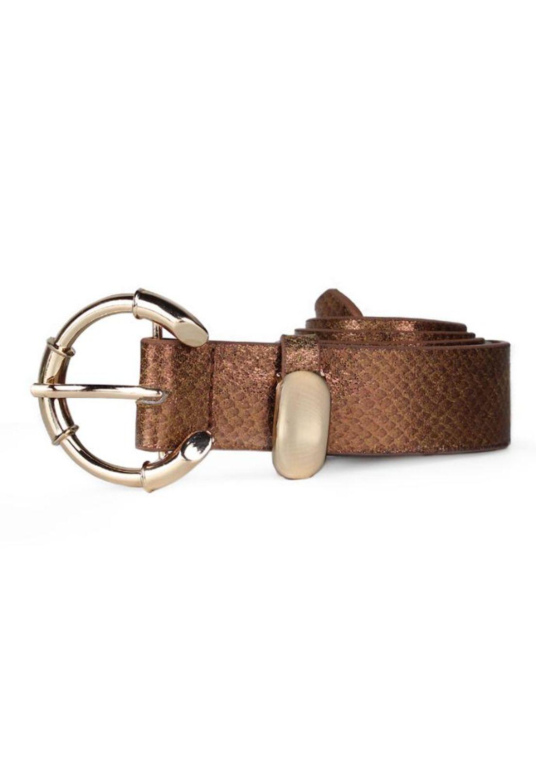 Cinturón mujer Persy bronce Carven-0