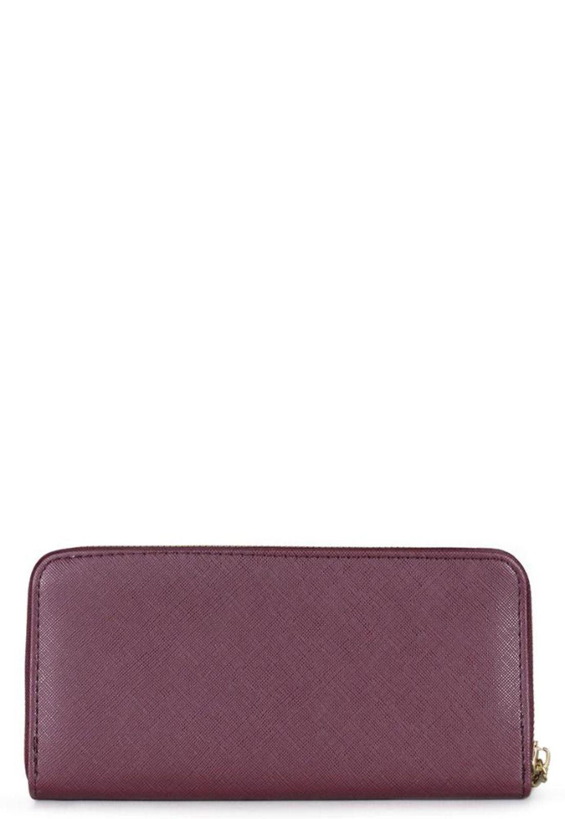 Billetera de mujer Aria burdeo Carven-3