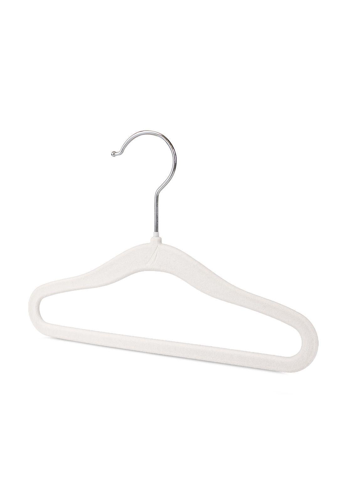 Set 10 Colgadores para Bebé Perchas blancas Infantiles Resistentes para Clóset-2