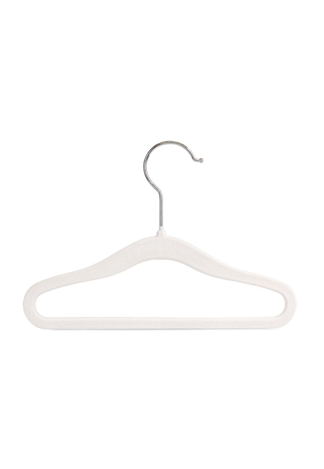 Set 10 Colgadores para Bebé Perchas blancas Infantiles Resistentes para Clóset-3