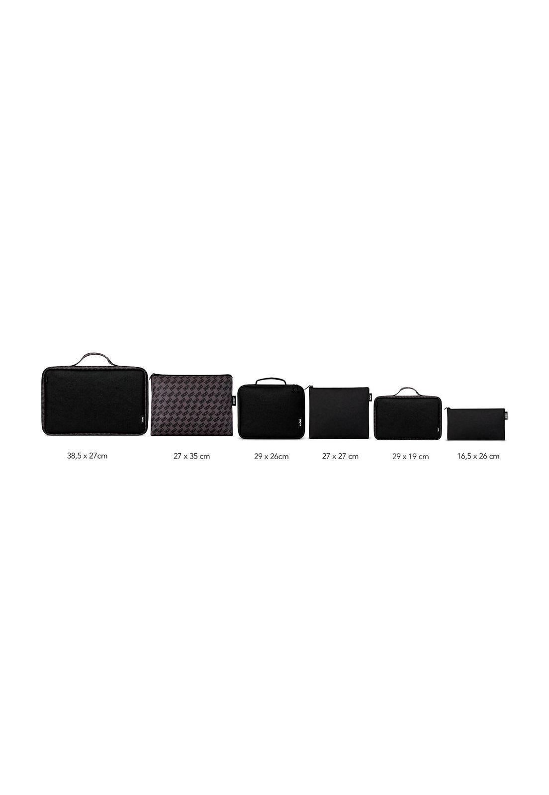 Set 6 Organizadores de Viaje Packing Cubes Chelsea café DKNY-1